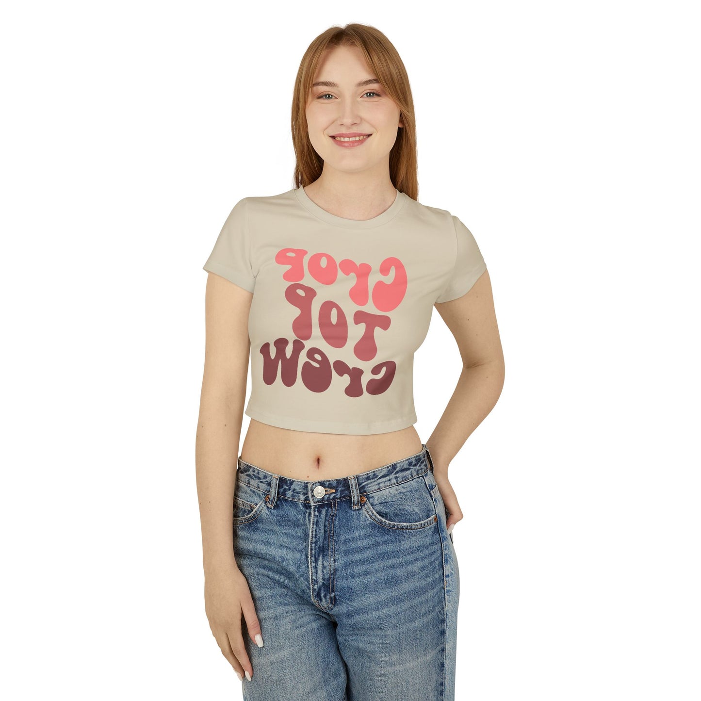 CREW Reflection Collection Fitted Crop